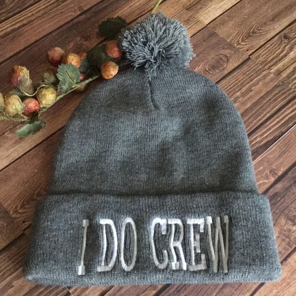 For the “sports minded” - hat. “ I do crew”